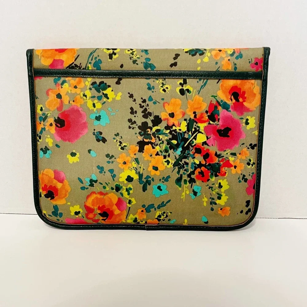 Target Floral iPad Tablet Case Canvas Velvet